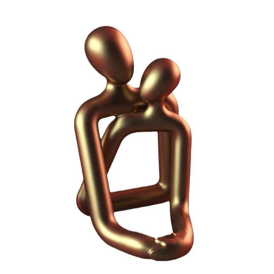 Celebrate Love with the Heartwarming Loving Couple Resin Statue